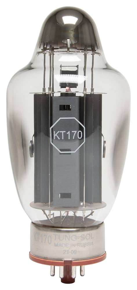 オーディオ用真空管 TUNG SOL KT170 4本 マッチドペア 新品 Tung-Sol Quad KT170 | vivatubes.com